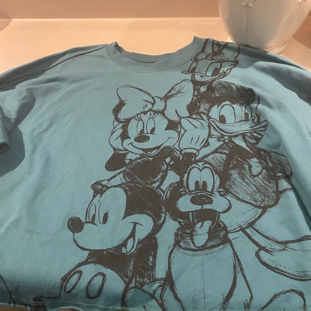 Disney’s Mickey and Friends cropped sweatshirt - XXL